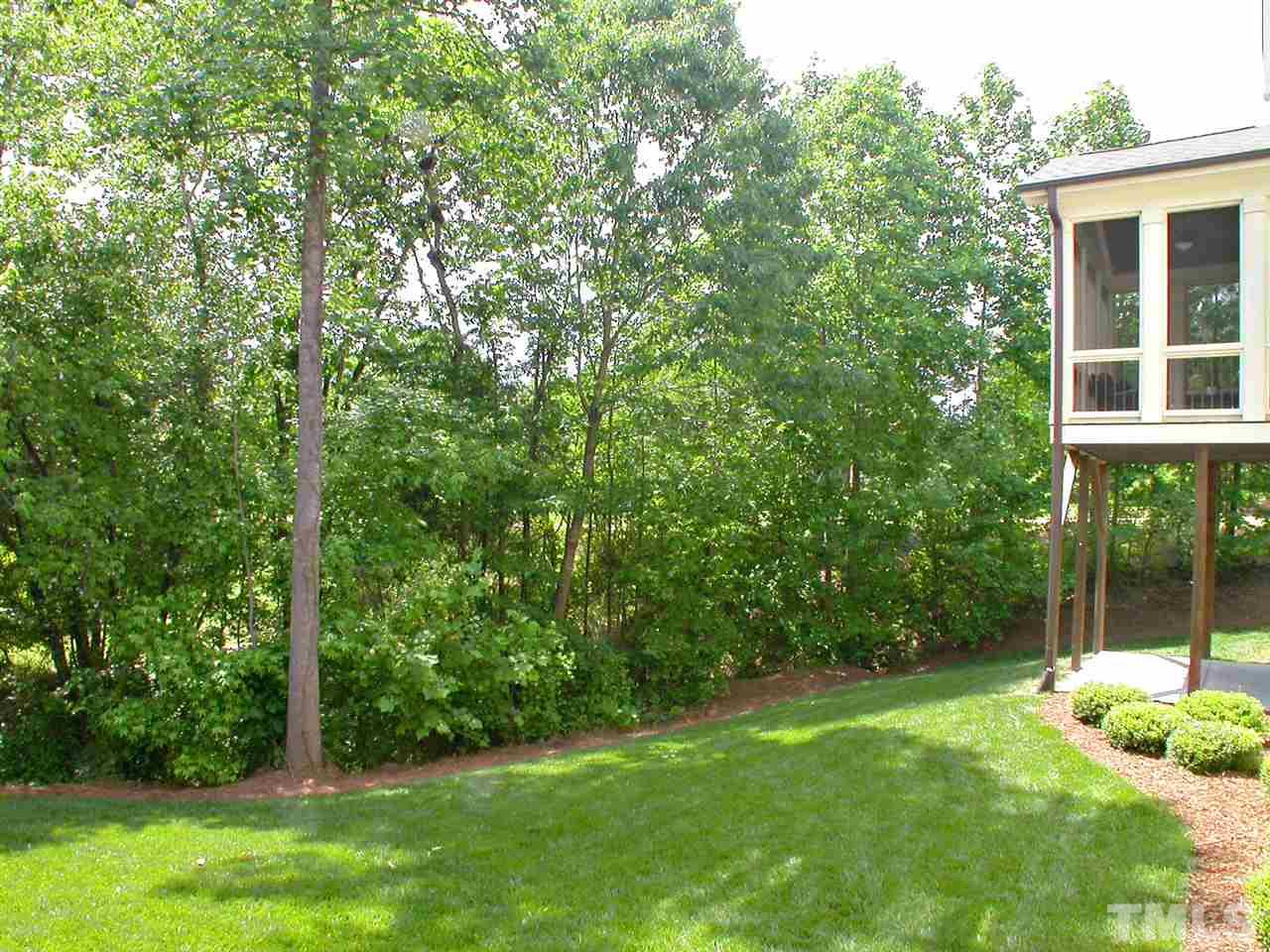 12349 Beestone Lane Raleigh, NC 27614 - Photo 25 of 25 a view of backyard with green space