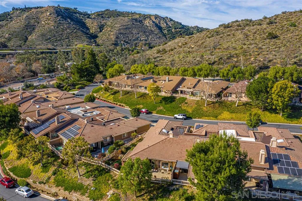 8549 Circle R Valley Lane Escondido, CA 92026 - Photo 3 of 25 an aerial view of residential houses with outdoor space