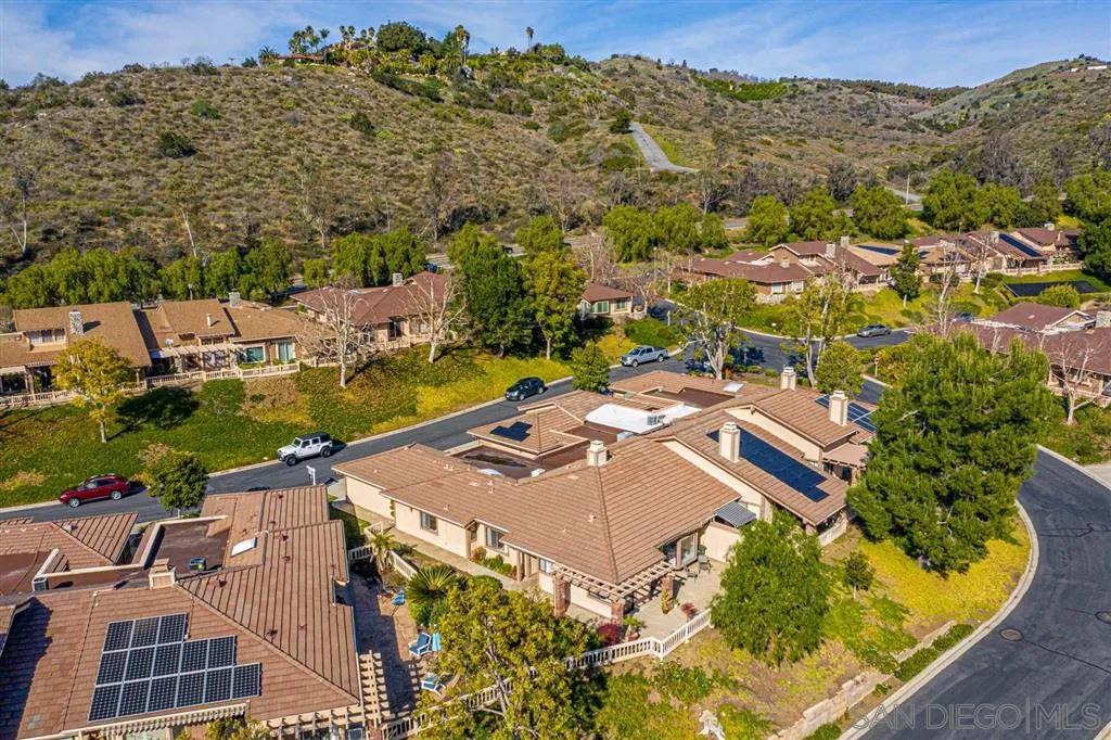 8549 Circle R Valley Lane Escondido, CA 92026 - Photo 4 of 25 an aerial view of residential houses with outdoor space