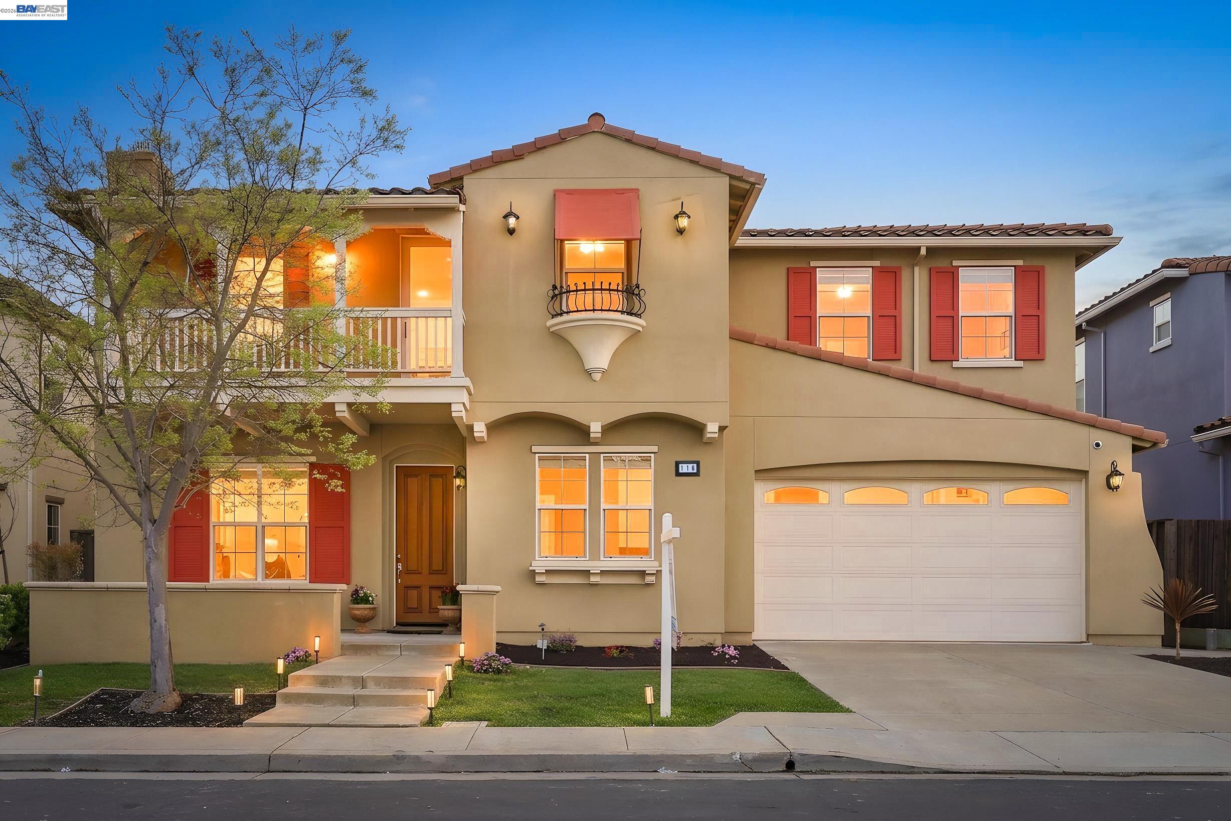 116 Macedon Court San Ramon, CA 94582 - Photo 2 of 60 a front view of a house with a garden