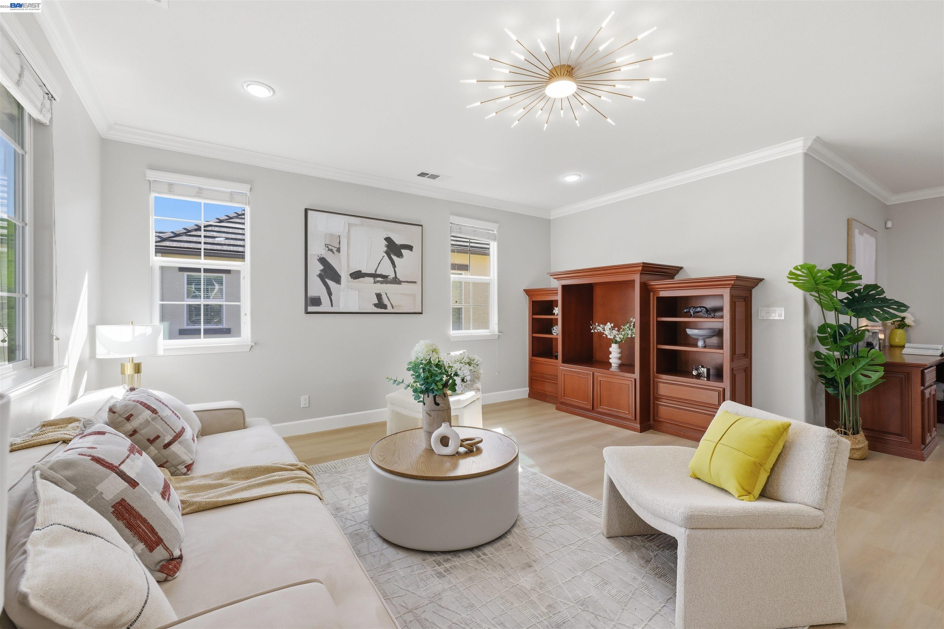116 Macedon Court San Ramon, CA 94582 - Photo 31 of 60 a living room with furniture and white walls
