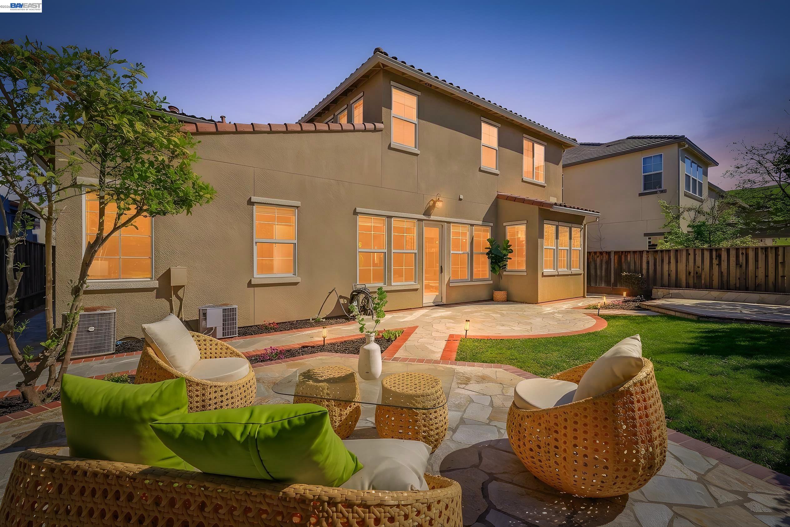 116 Macedon Court San Ramon, CA 94582 - Photo 49 of 60 a front view of a house with swimming pool having outdoor seating