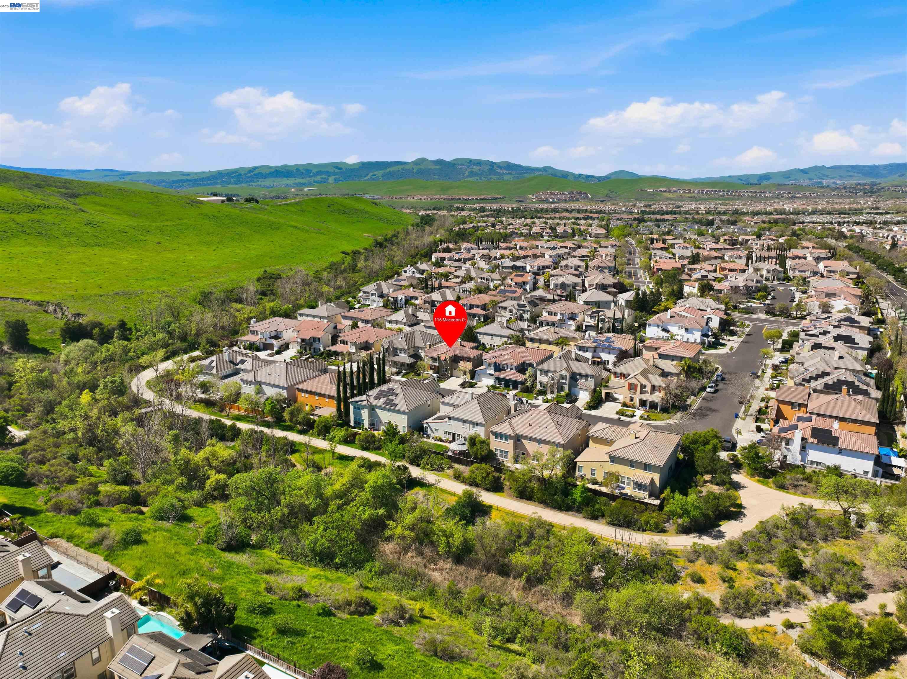 116 Macedon Court San Ramon, CA 94582 - Photo 57 of 60 a view of a city