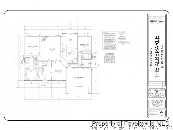 606 Longleaf Road Aberdeen, NC 28315 - Photo 6 of 13 a picture of a room with a white wall and a large window
