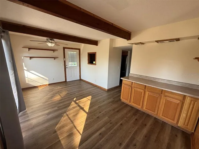 a view of front door