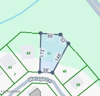108 Wataga Lane Loudon, TN 37774 - Photo 3 of 4 Lot Dimensions