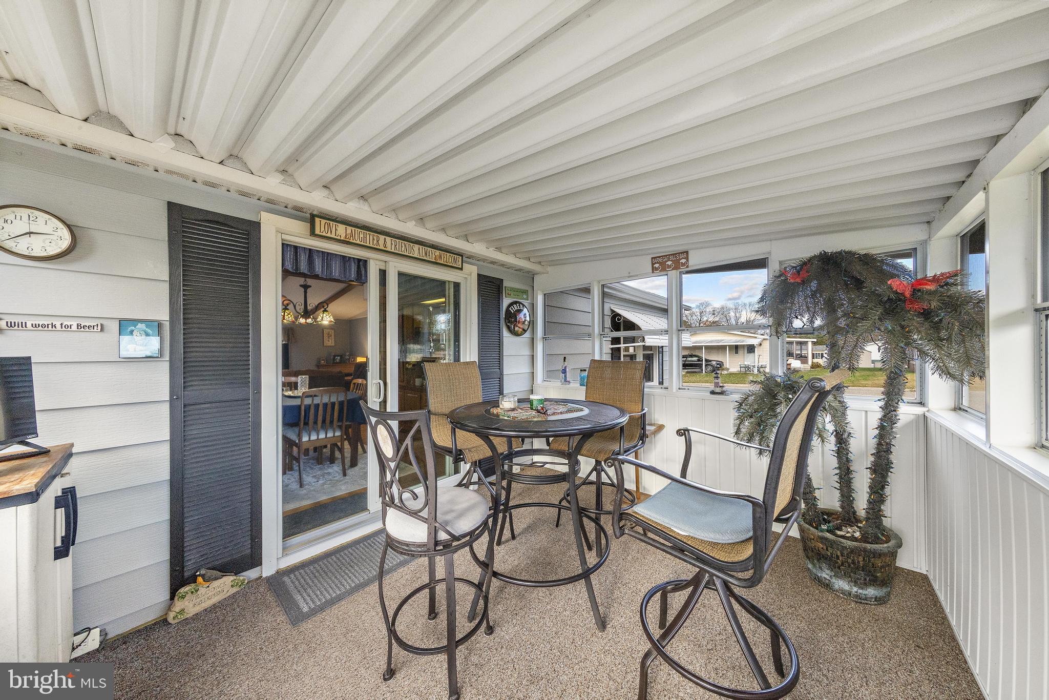 154 Brighton Road Barnegat, NJ 08005 - Photo 37 of 44 a view of a dining room with furniture window and outside view