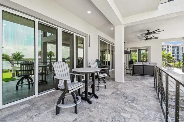 a outdoor space with patio