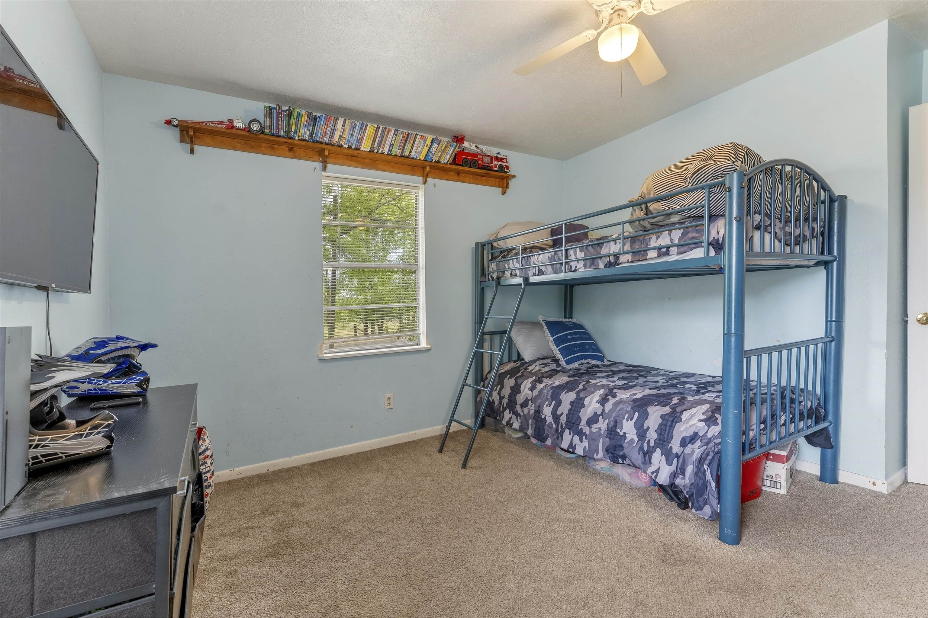 17 Walnut Road Munford, TN 38058 - Photo 18 of 20 Bedroom featuring light colored carpet and ceiling fan