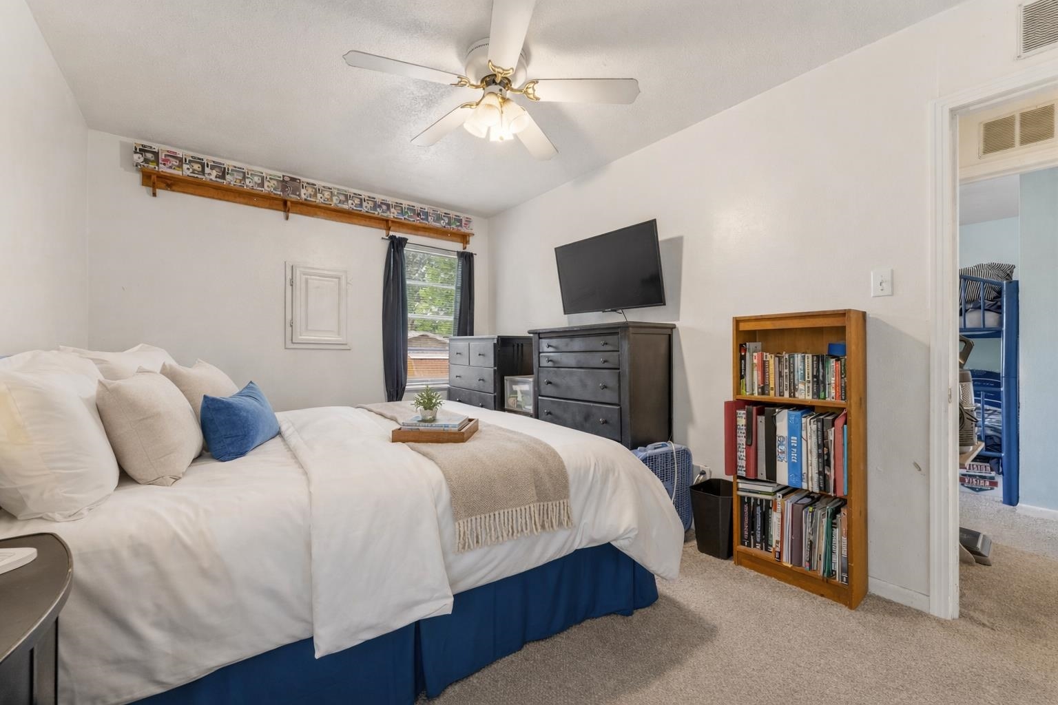 17 Walnut Road Munford, TN 38058 - Photo 6 of 20 Bedroom featuring carpet flooring and ceiling fan