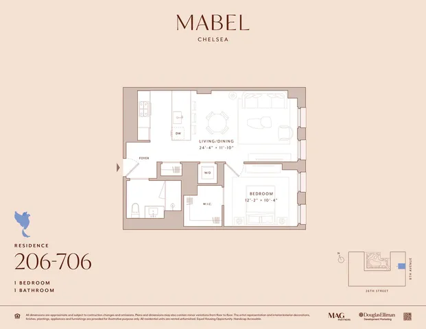 $7,415 | 335 8th Avenue, Unit 706 | Chelsea