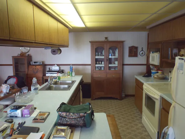 a room with storage and utility