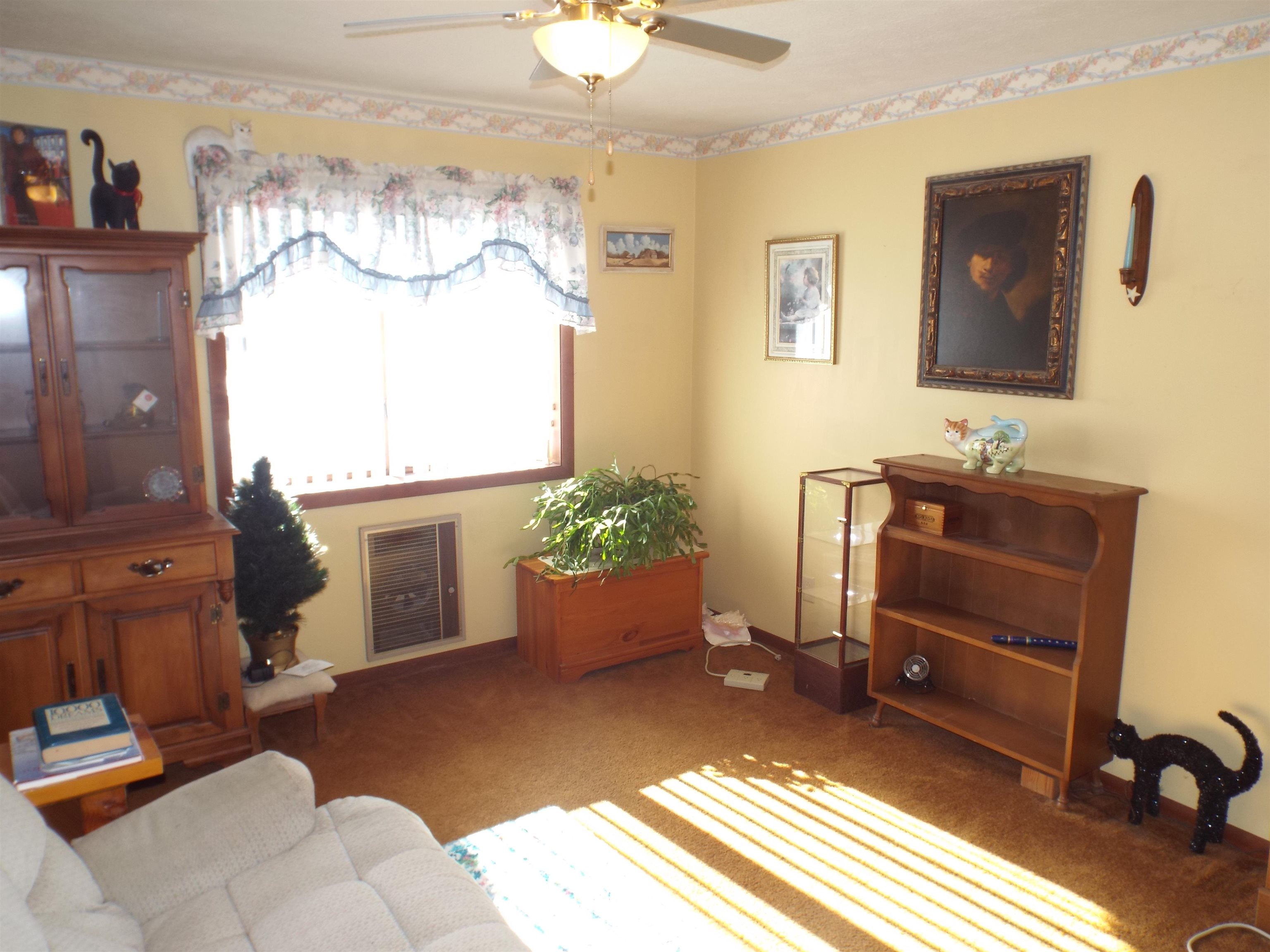 133 Mathilda Drive Stockton, IL 61085 - Photo 8 of 15 a living room with furniture and a fireplace
