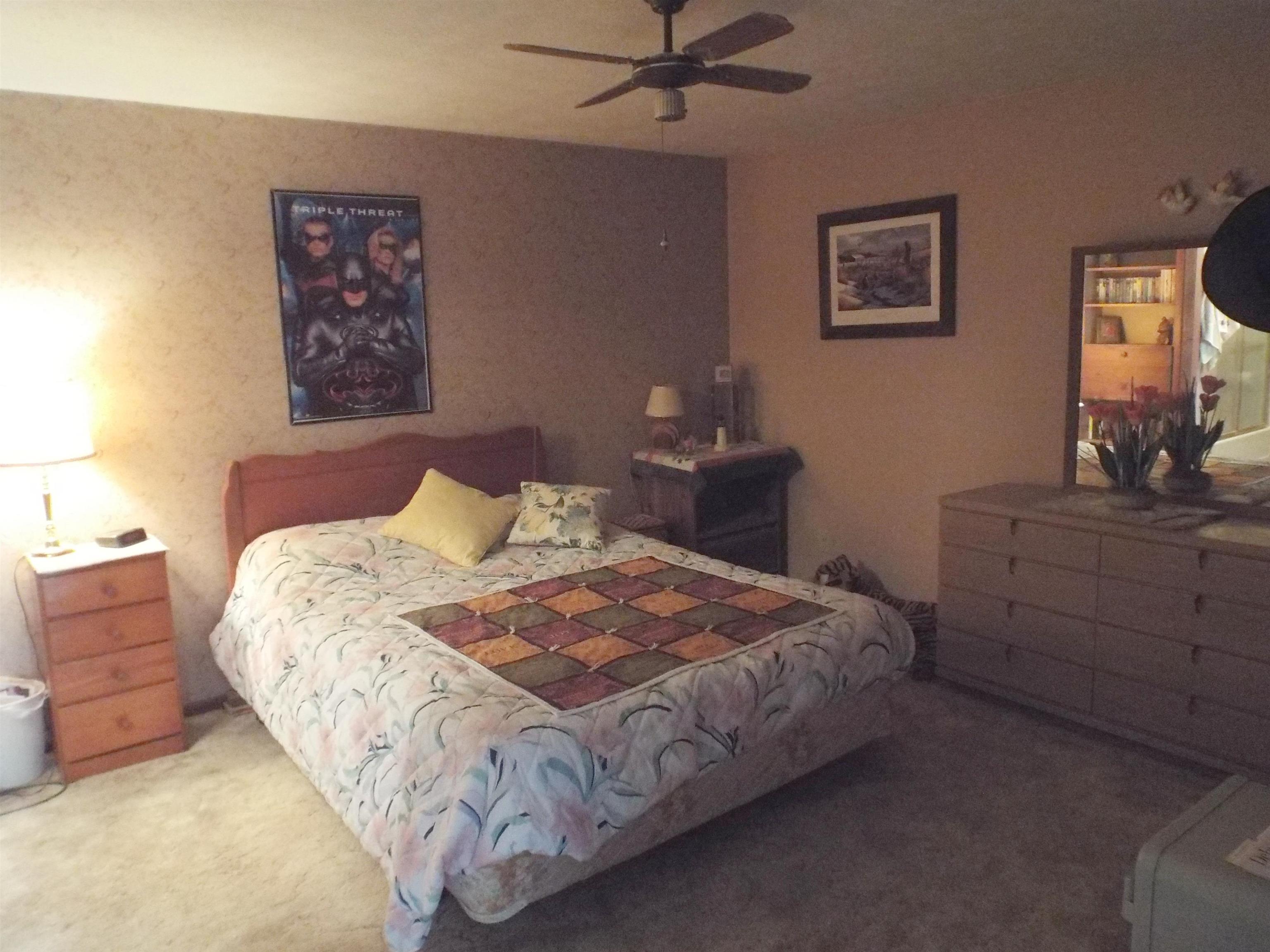 133 Mathilda Drive Stockton, IL 61085 - Photo 10 of 15 a bedroom with a bed and painting on the wall