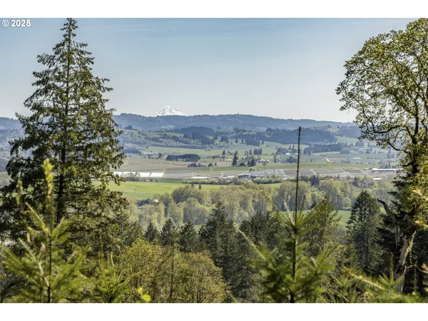 a view of lake and mountain