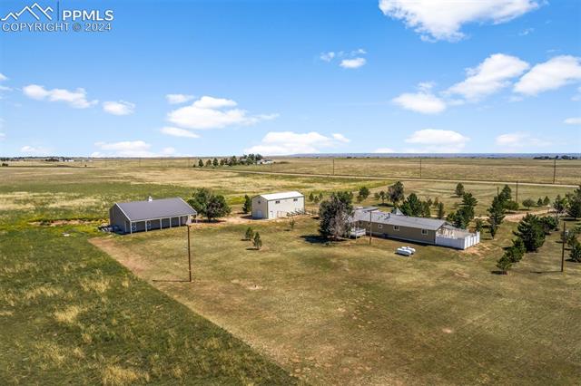 1150 Slocum Road Colorado Springs, CO 80930 - Photo 30 of 30 Bird's eye view with a rural view