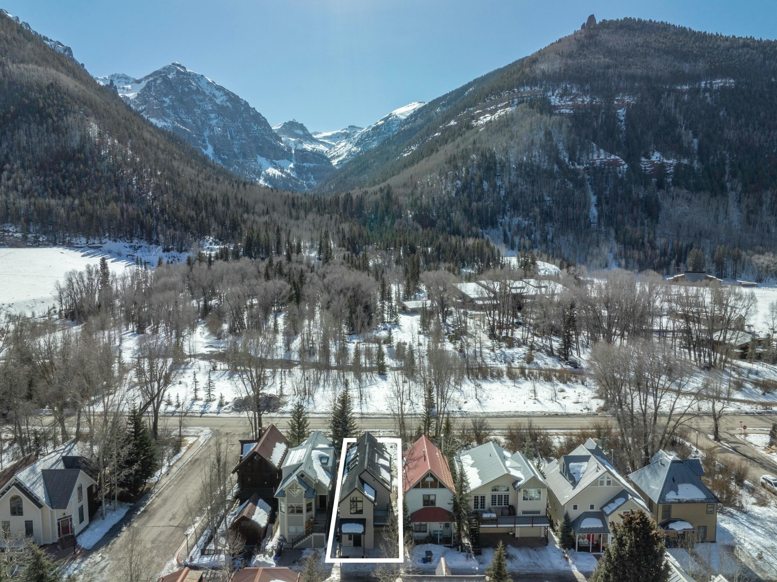 731 Shadow Lane Telluride, CO 81435 - Photo 25 of 73 Aerial View