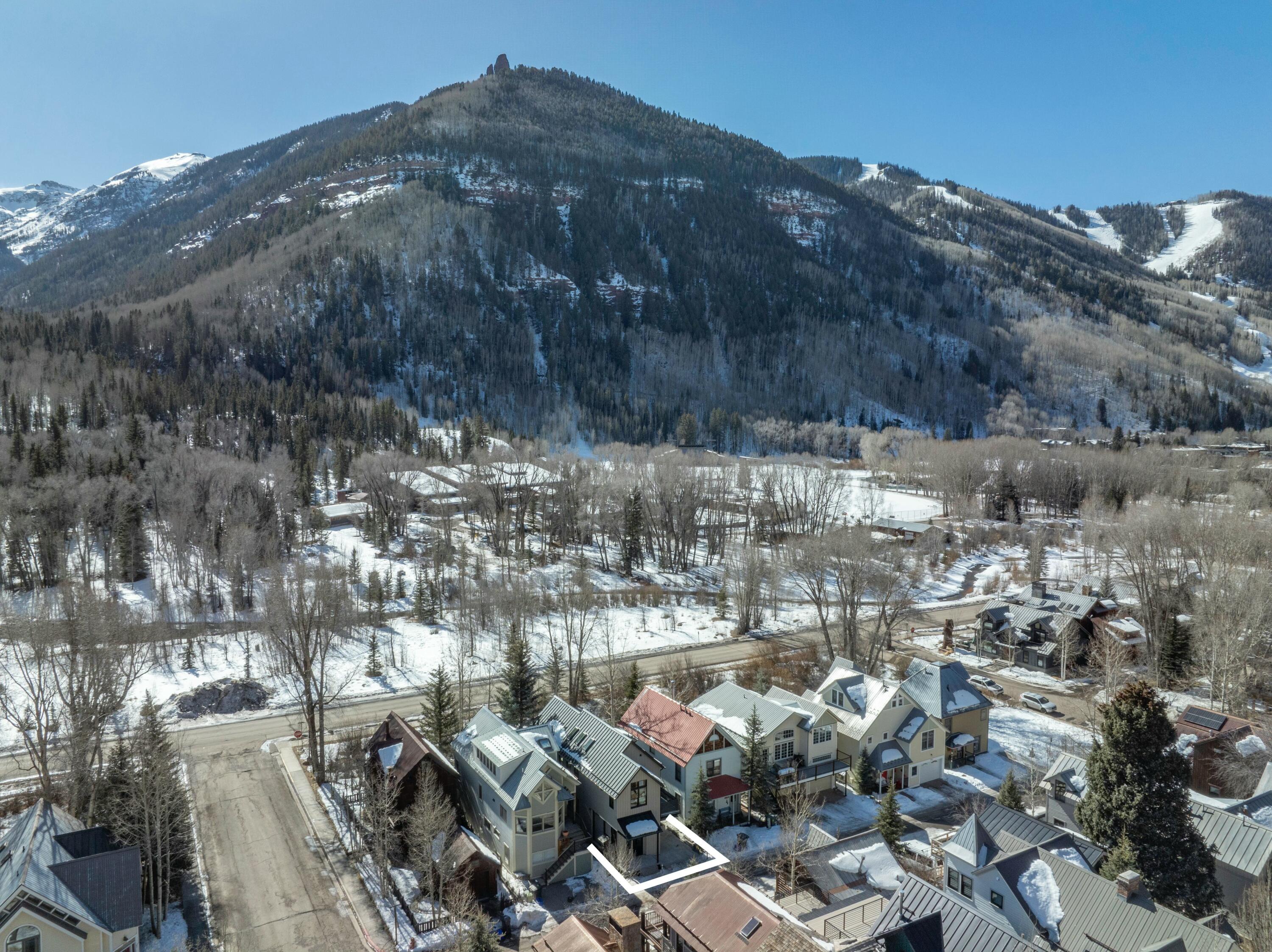 731 Shadow Lane Telluride, CO 81435 - Photo 26 of 73 Aerial View