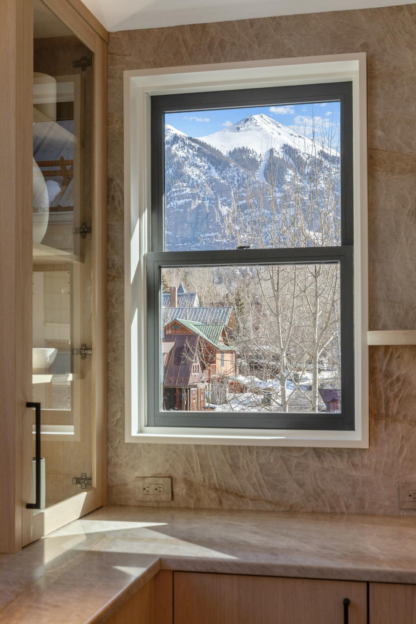 731 Shadow Lane Telluride, CO 81435 - Photo 47 of 73 Kitchen Window View