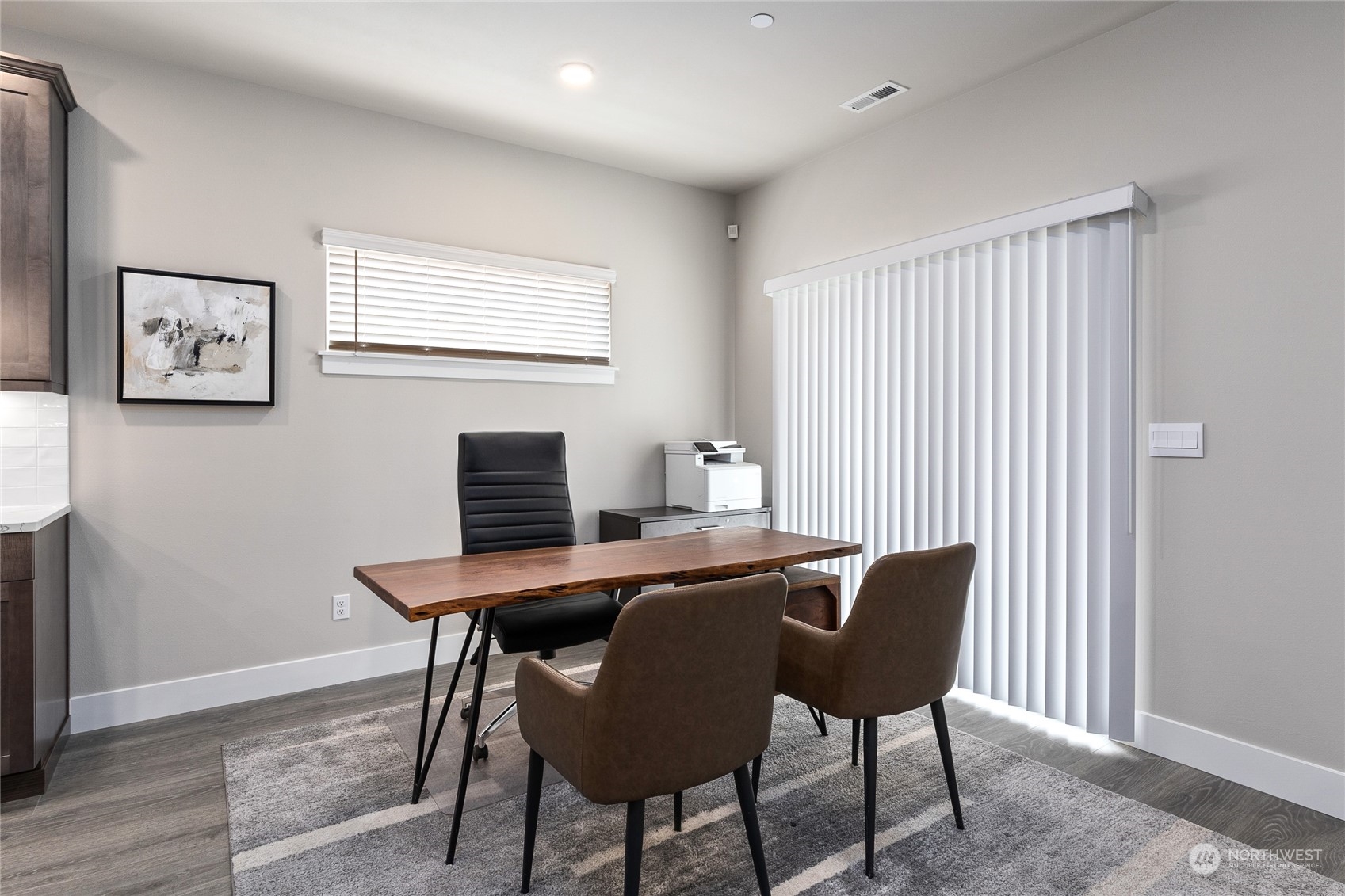 119 177th Street Southeast Bothell, WA 98012 - Photo 12 of 32 a view of a workspace with furniture and a window