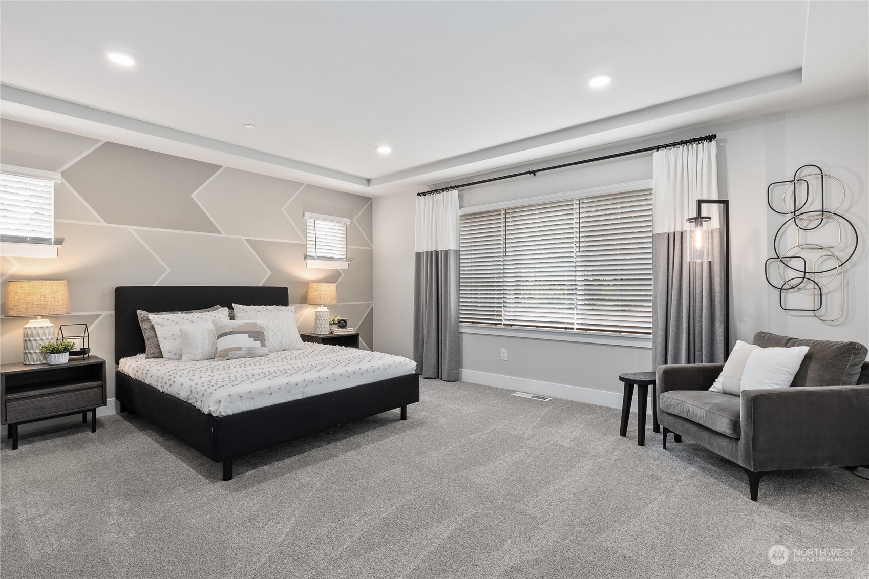 119 177th Street Southeast Bothell, WA 98012 - Photo 23 of 32 a bedroom with a bed couch and a window