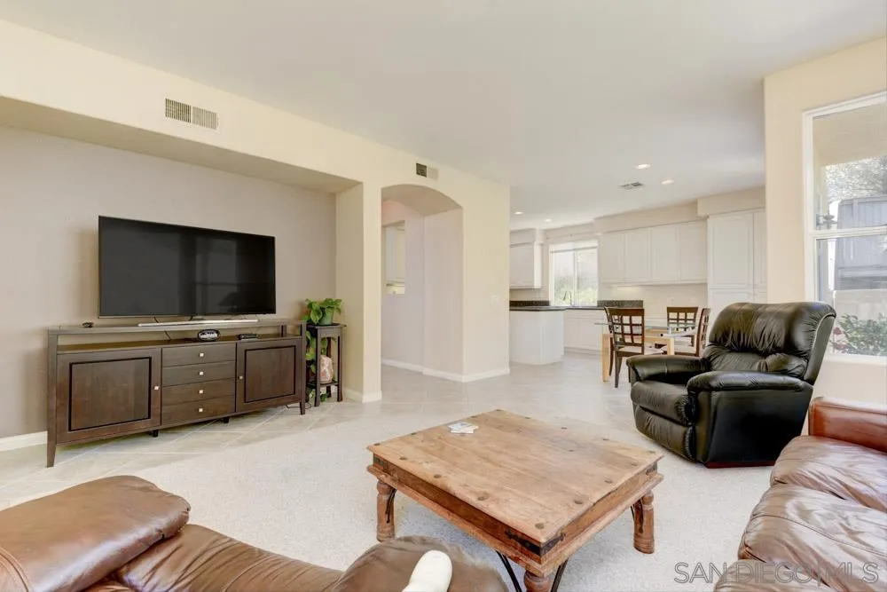 3224 Rancho Arroba Carlsbad, CA 92009 - Photo 12 of 35 a living room with furniture and a flat screen tv