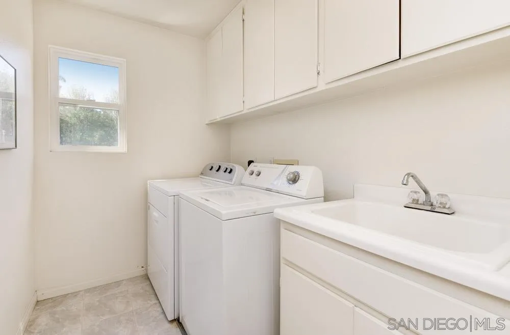 3224 Rancho Arroba Carlsbad, CA 92009 - Photo 29 of 35 a utility room with dryer and washer