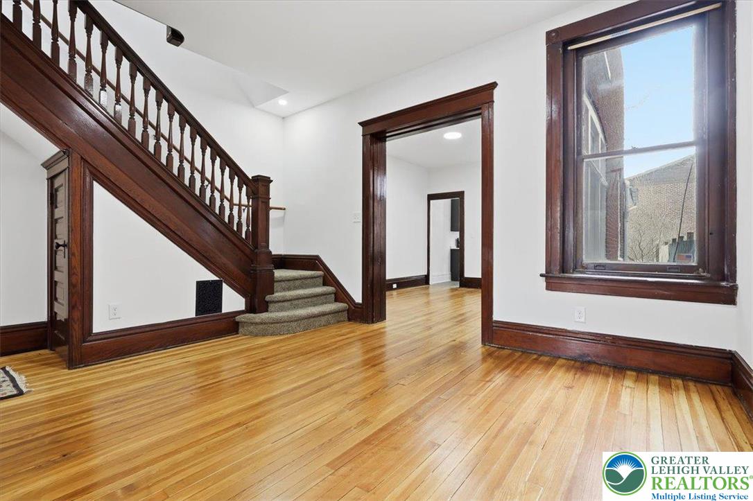 524 Fiot Street Bethlehem, PA 18015 - Photo 7 of 42 a view of an entryway with wooden floor