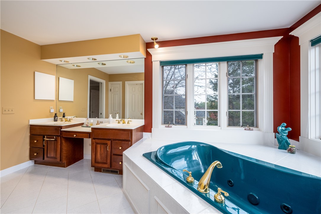 14 Ambergate Rise Pittsford, NY 14534 - Photo 23 of 50 PRIMARY SUITE SPA BATHROOM!