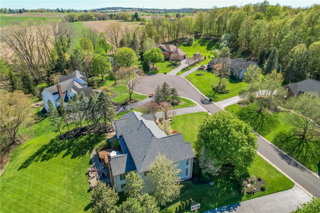 14 Ambergate Rise Pittsford, NY 14534 - Photo 45 of 50 NEIGHBORHOOD VIEW OF PREMIUM CUL-DE-SAC & ADJACENT