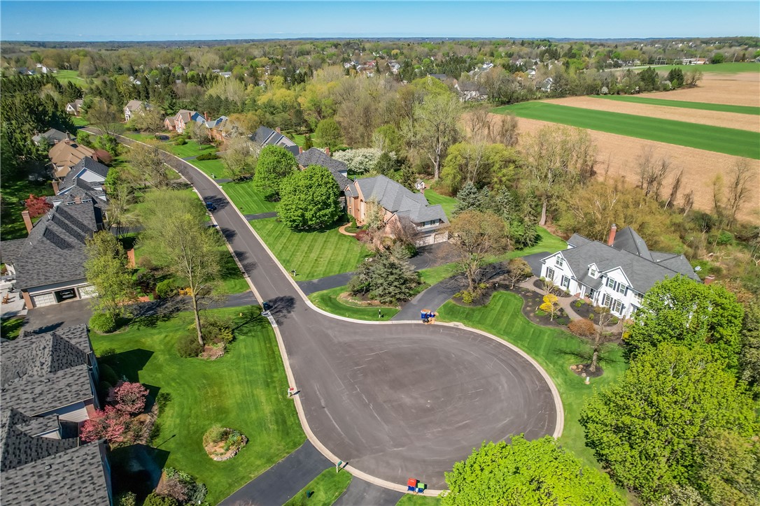 14 Ambergate Rise Pittsford, NY 14534 - Photo 46 of 50 NEIGHBORHOOD VIEW OF PREMIUM CUL-DE-SAC & ADJACENT