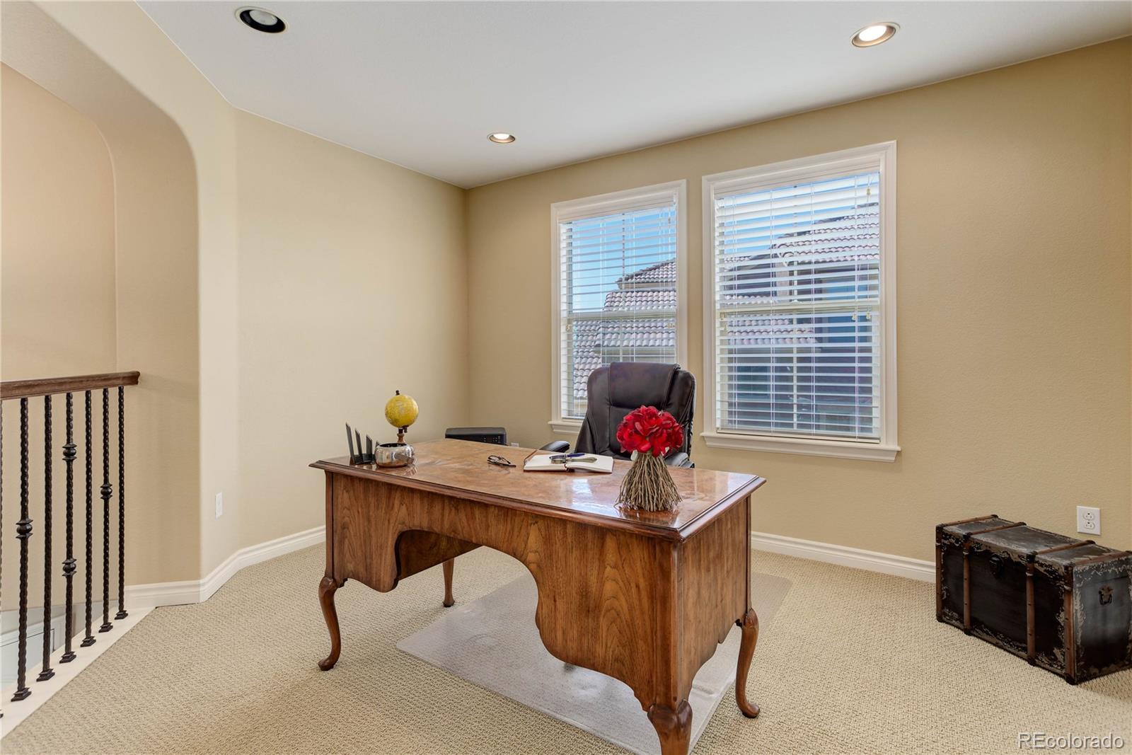 9285 Viaggio Way Highlands Ranch, CO 80126 - Photo 21 of 45 a workspace with a window