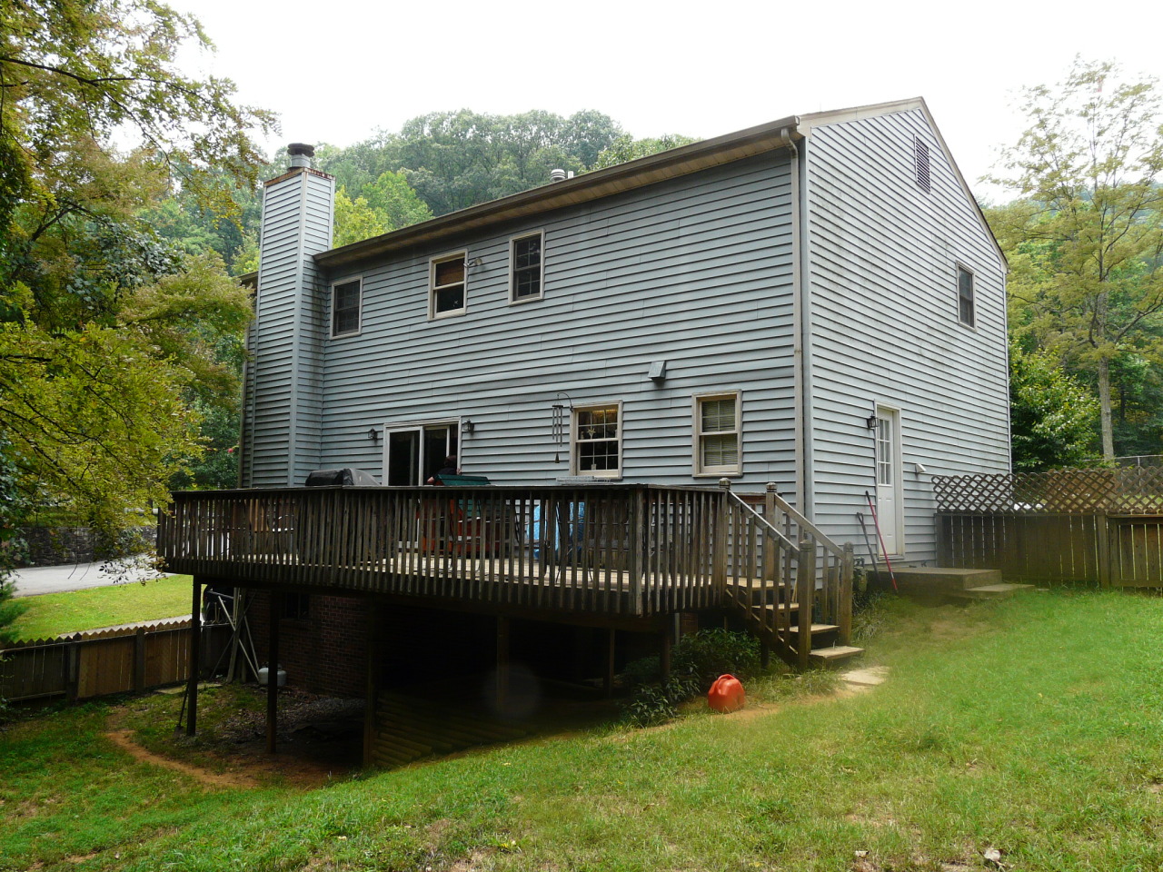 6030 Burnham Road Roanoke, VA 24018 - Photo 4 of 19 Rear View