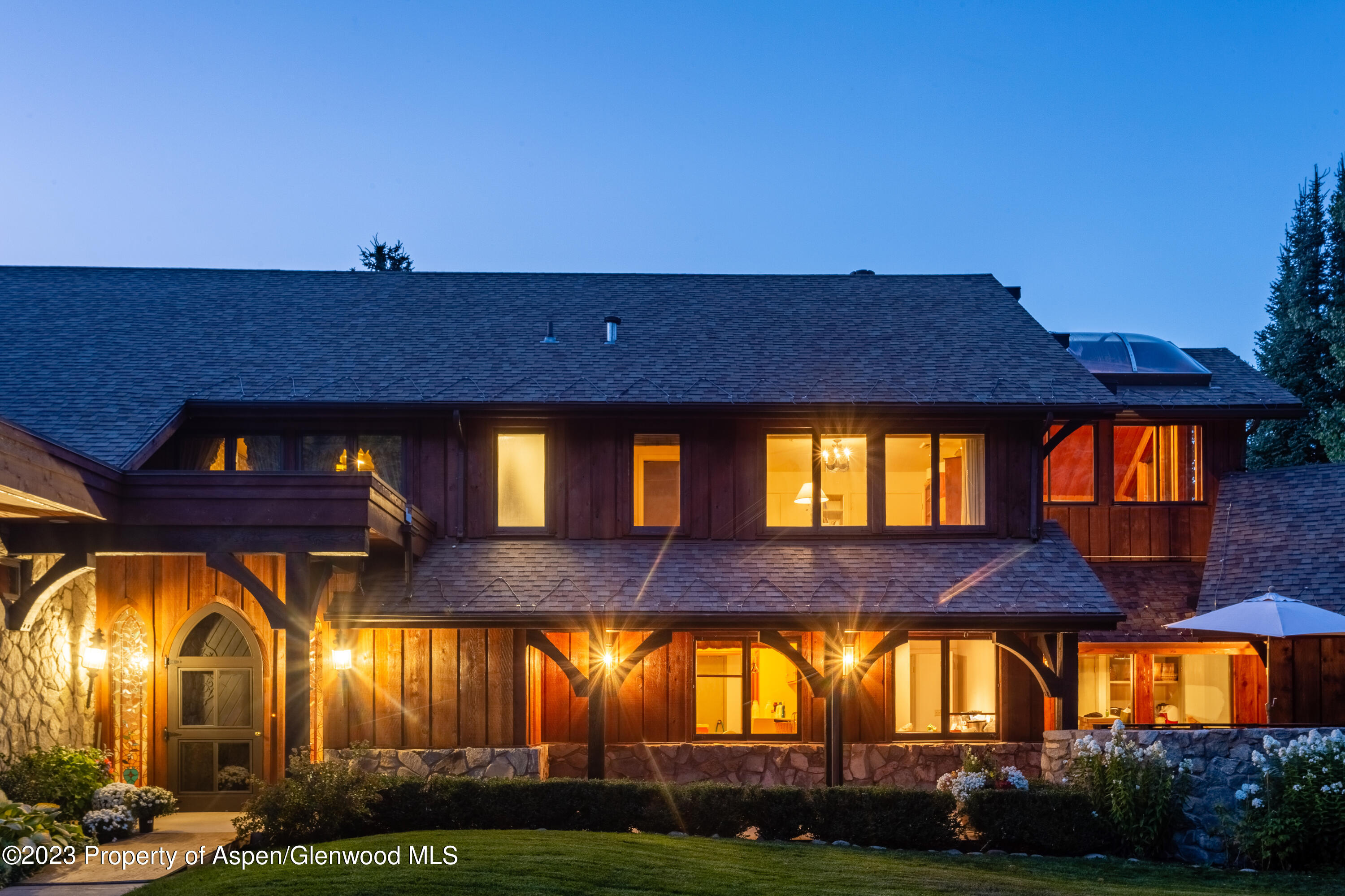 137 Primrose Path Aspen, CO 81611 - Photo 44 of 46 a view of a big yard with an outdoor space