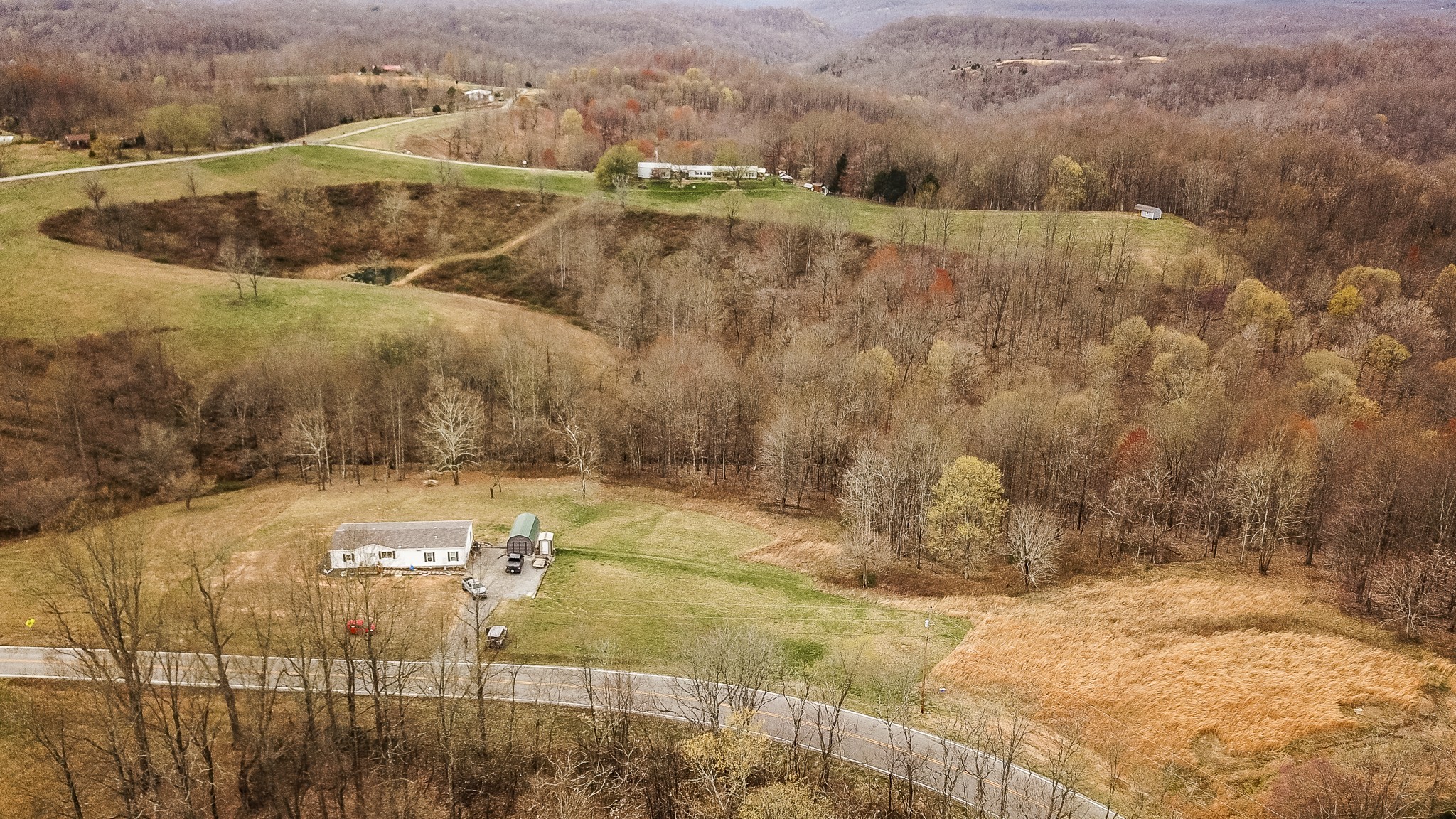 1690 Green Grove Road Hartsville, TN 37074 - Photo 16 of 16 a view of a backyard
