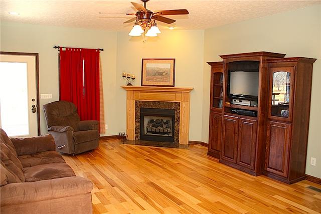 2678 Kinneys Road Cedar Hill, TN 37032 - Photo 3 of 17 Living Room with gas fireplace.