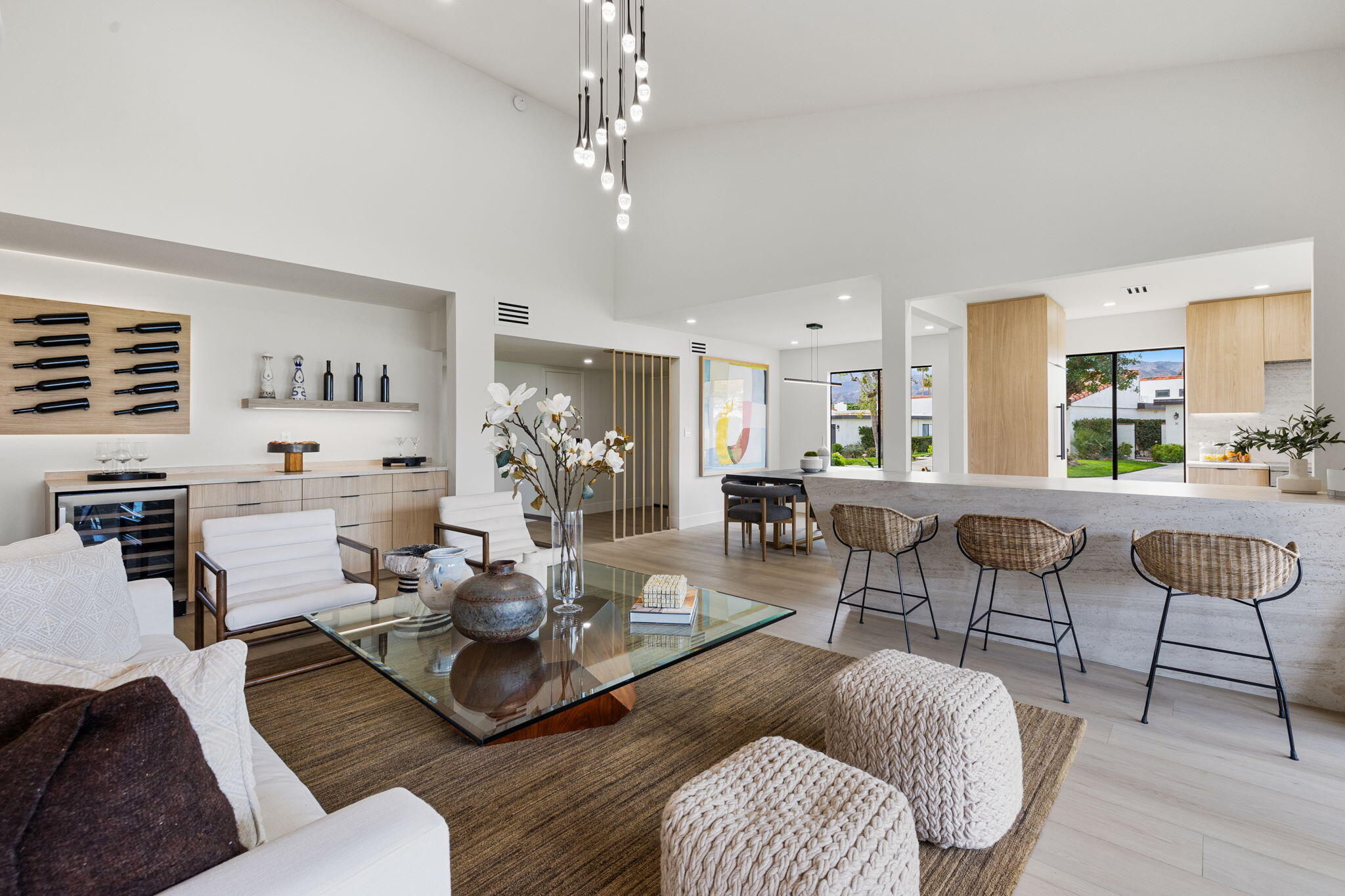 2 Leon Way Rancho Mirage, CA 92270 - Photo 1 of 55 a living room with furniture and a large window