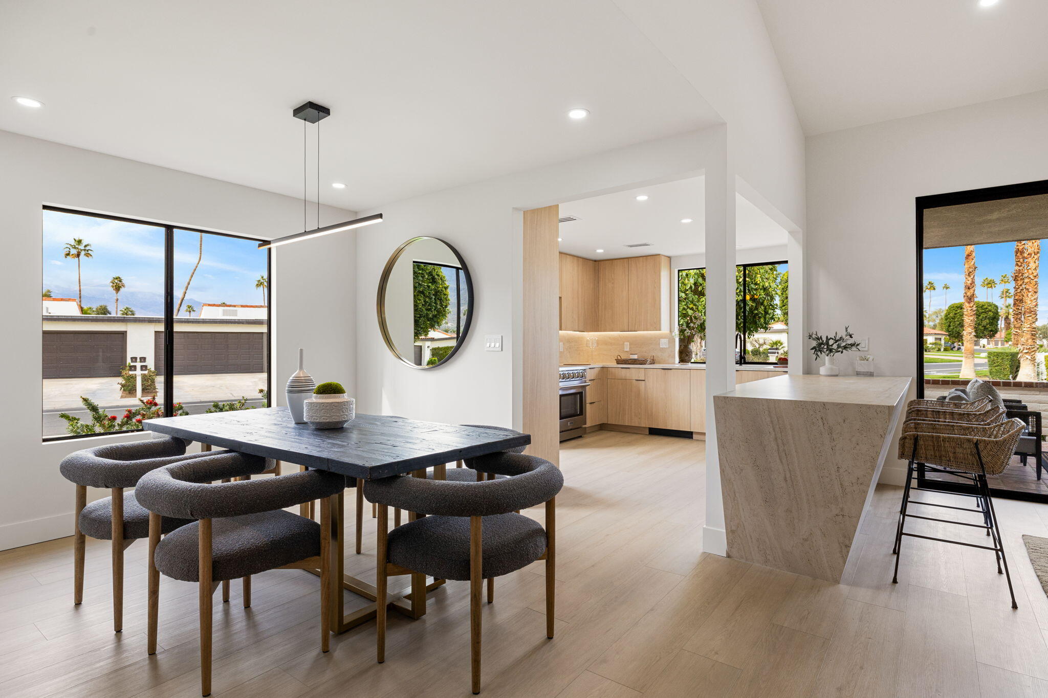 2 Leon Way Rancho Mirage, CA 92270 - Photo 6 of 55 a view of a dining room with furniture and window