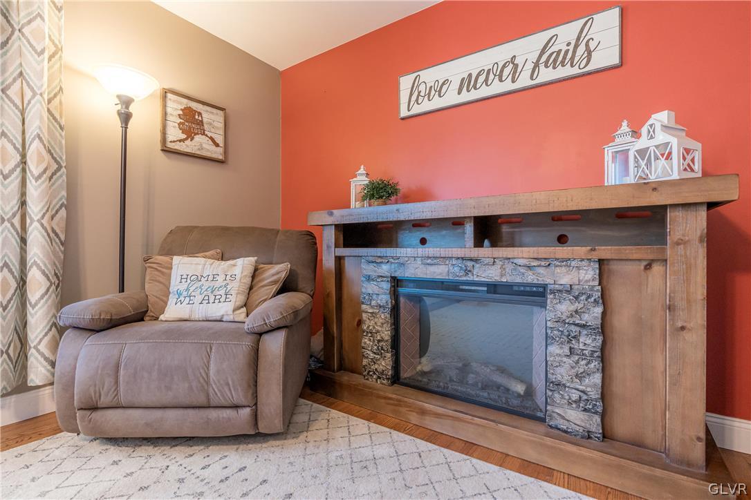 3541 Gun Club Road Nazareth, PA 18064 - Photo 8 of 41 a living room with furniture and a fireplace