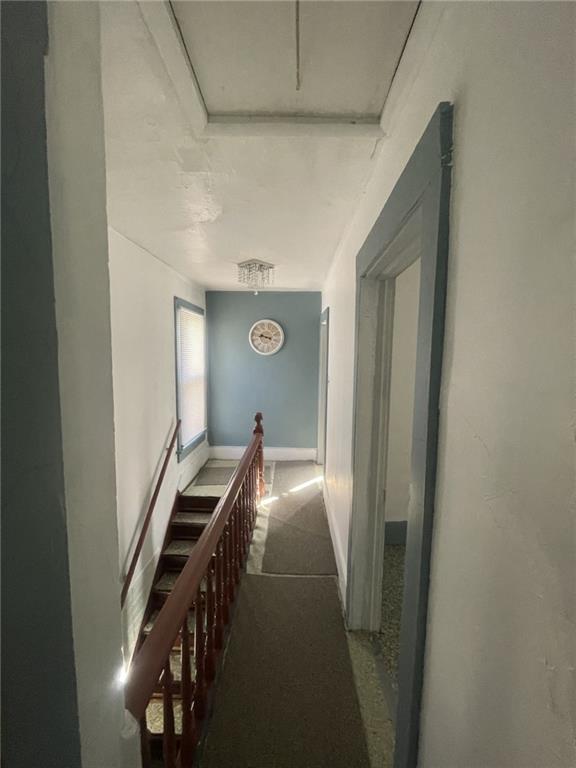 629 Forrest Street New Castle, PA 16101 - Photo 7 of 10 a view of hallway with window