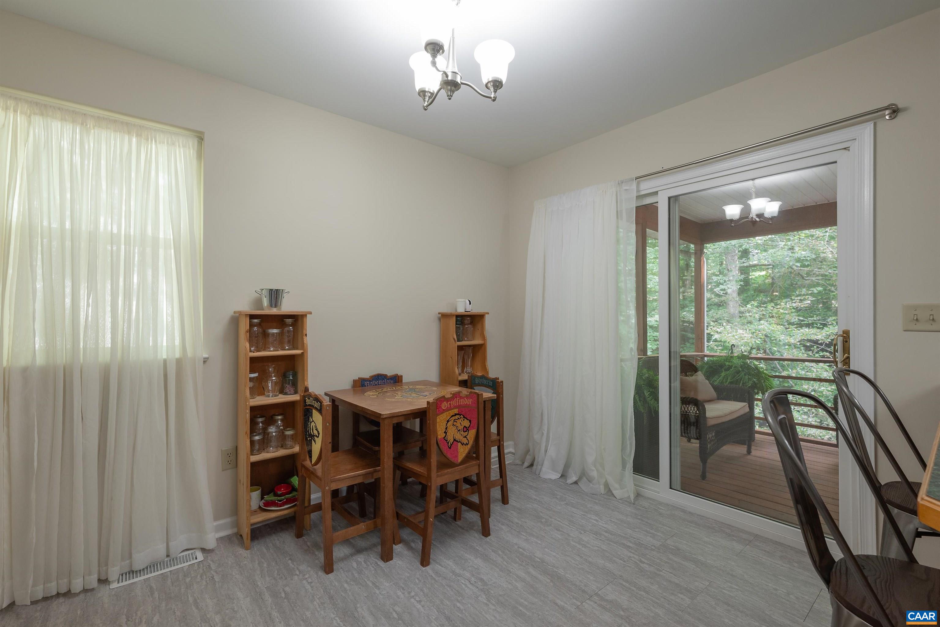 23 Zephyr Road Palmyra, VA 22963 - Photo 14 of 26 a view of a dining room with furniture window and outside view