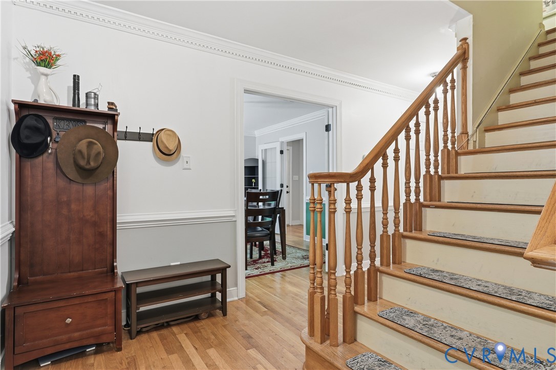 12512 2nd Branch Road Chesterfield, VA 23838 - Photo 8 of 56 a view of entryway with wooden floor
