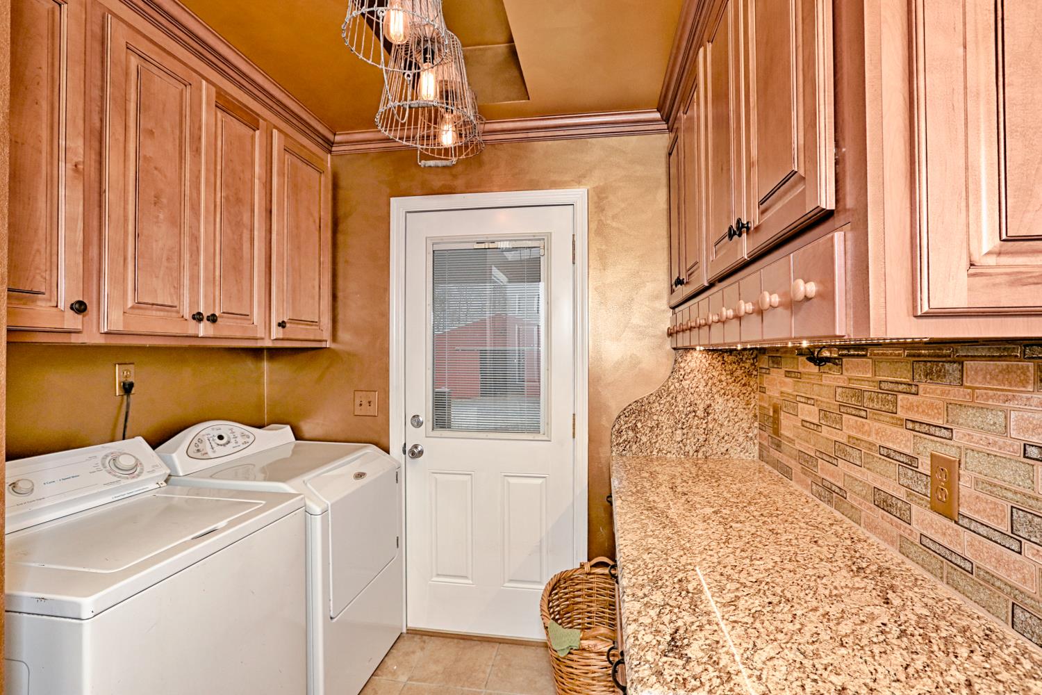 17 Lewter Road Taft, TN 38488 - Photo 30 of 30 a utility room with dryer and washer