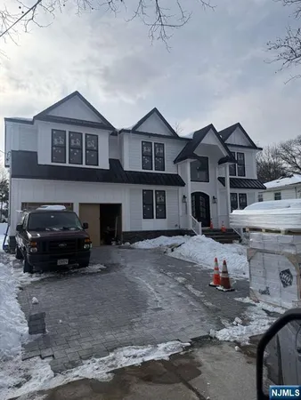 a car parked in front of house