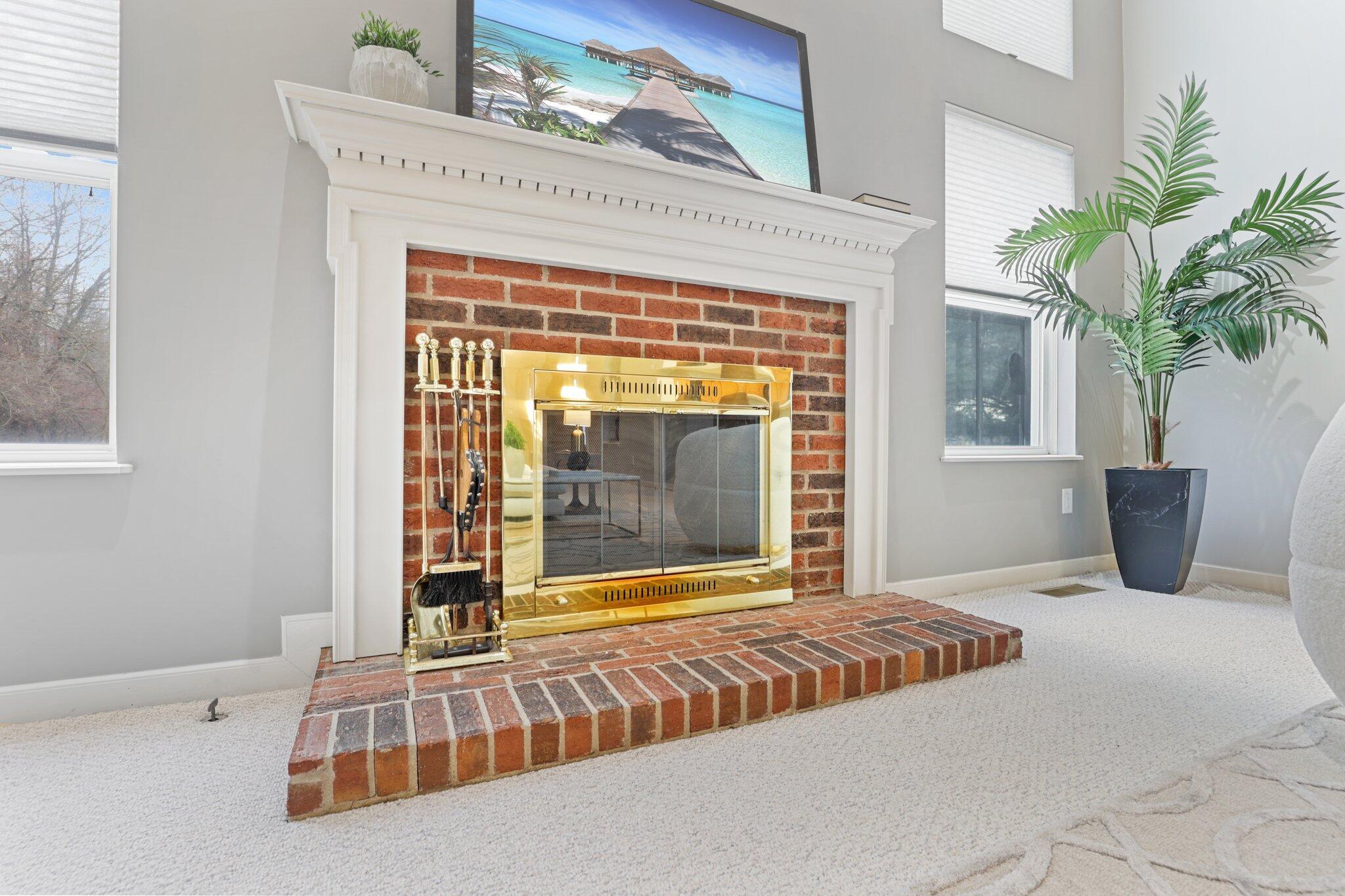 145 Rivers Edge Way Columbus, OH 43230 - Photo 28 of 69 Great Room Fireplace