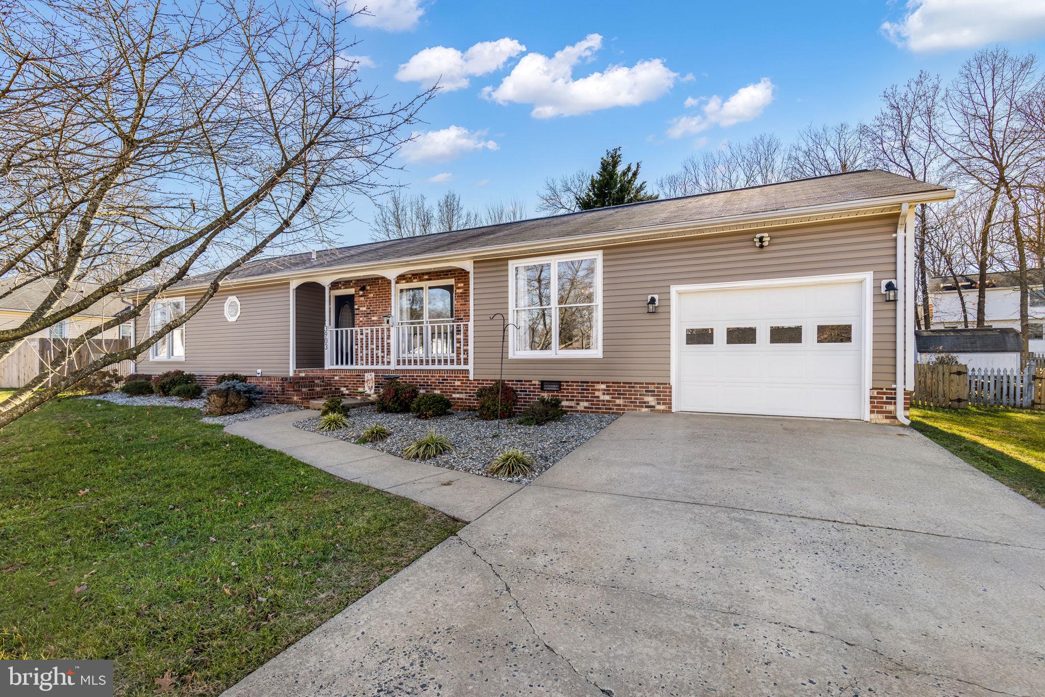 3903 Copperleaf Road Fredericksburg, VA 22407 - Photo 19 of 36 Front view with covered porch