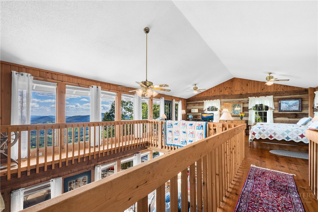 2177 Homestead Road Todd, NC 28684 - Photo 25 of 49 a view of a balcony with chairs