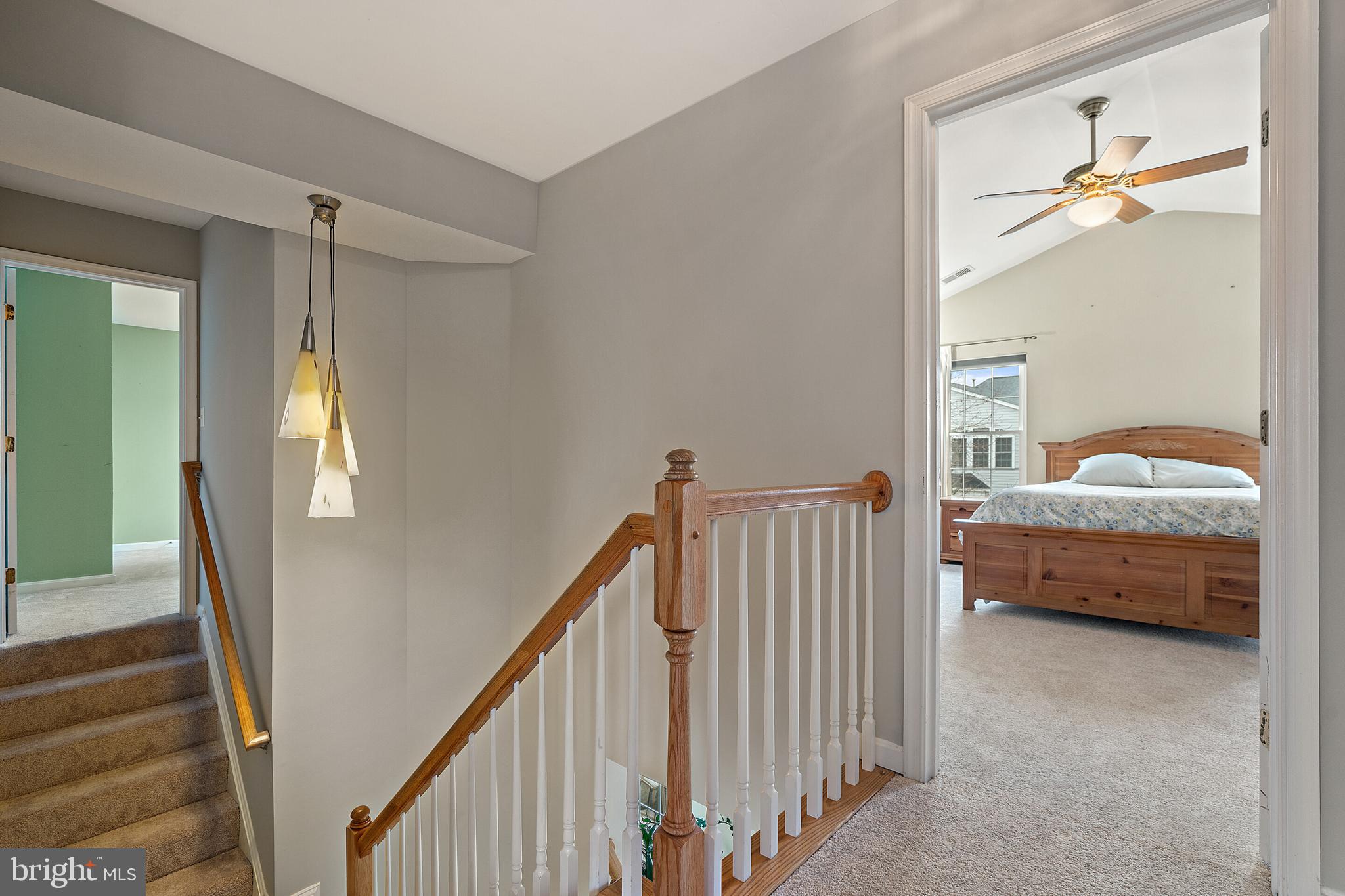 18279 Maple Spring Court Leesburg, VA 20176 - Photo 23 of 49 Upper Level Hallway w/Dual Staircase to Bedrooms