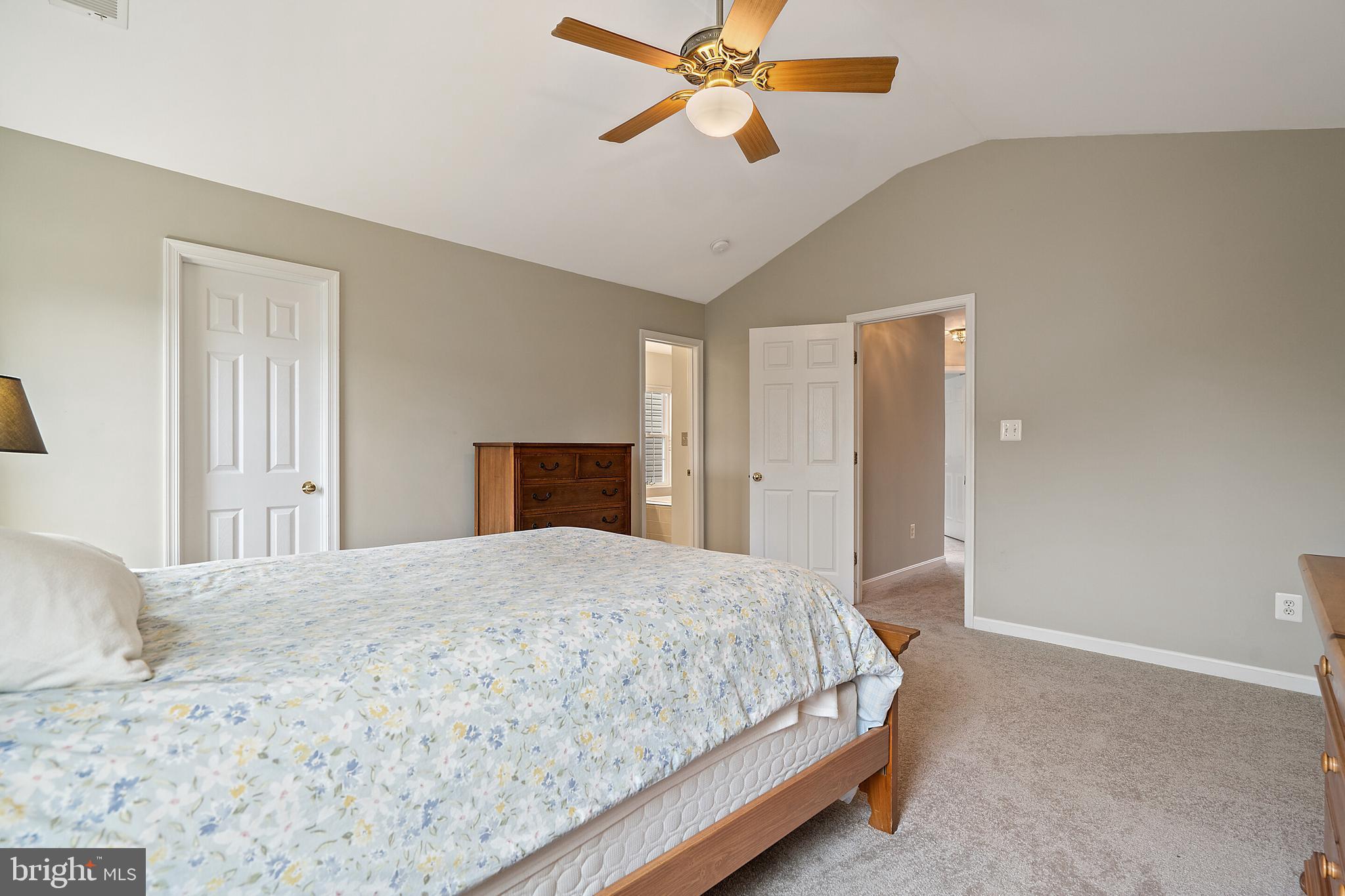 18279 Maple Spring Court Leesburg, VA 20176 - Photo 25 of 49 Large Primary Bedroom with Cathedral Ceilings