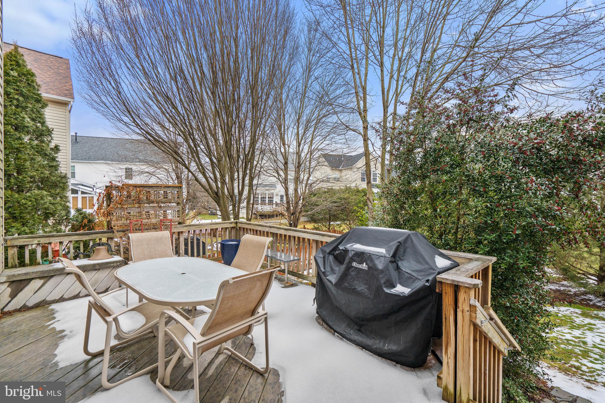 18279 Maple Spring Court Leesburg, VA 20176 - Photo 46 of 49 Spacious Trex Deck Off Breakfast Room